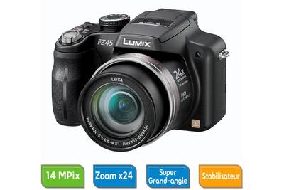 Appareil Photo Bridge Panasonic Panasonic Lumix Dmc Fz45 Ef K Noir
