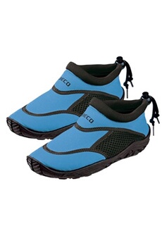 chaussons et bottillons de plongée beco chaussures aquatiques noir/aqua junior