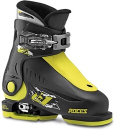 chaussures Idea Up de ski junior noir/lime