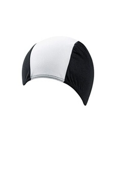 bonnet de bain beco bonnet de bain textile homme noir/blanc