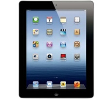 iPad 4 avec écran Retina 3G Wi-Fi + 3G 16GB Noir - Reconditionné par Apple