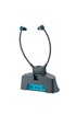 Hf company Metronic - Écouteurs avec micro - intra-auriculaire - 2,4 GHz - sans fil - bleu, gris foncé photo 2