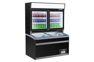 Vitrine De Presentation Pro Combisteel Vitrine Refrigeree Murale Avec 2 Ou 3 Portes Positive Amp Negative Combisteel 1454 Mm Darty