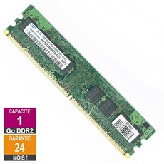 Barrette Mémoire 1Go RAM DDR2 M378T2863RZS-CE6 DIMM PC2-5300U 1Rx8