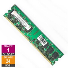 Barrette Mémoire 1Go RAM DDR2 HYMP512U64CP8-S6 DIMM PC2-6400U 2Rx8