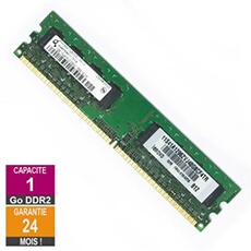 Barrette Mémoire 1Go RAM DDR2 HYS64T128000EU-3S-C2 DIMM PC2-5300U
