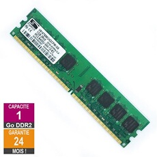 Barrette Mémoire 1Go RAM DDR2 V916765K24QCFW-G6 DIMM PC2-6400U 2Rx8