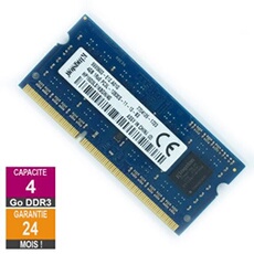 Barrette Mémoire 4Go RAM DDR3 HP16D3LS1KBGH/4G SO-DIMM PC3L-12800U 1Rx8