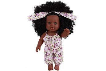 Autre jeux éducatifs et électroniques AUCUNE Black girl dolls african american play dolls réaliste 12 pouces baby play dolls b multicolore