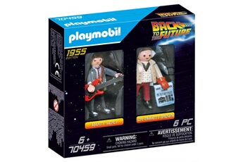 Playmobil PLAYMOBIL 70459 playmobil back to the future marty mcfly et dr. Emmett brown