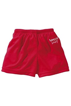 bas de maillot de bain beco couche-culotte junior forme courte rouge