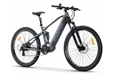 VTT Electrique VAE, EMTB-29 , Full Suspension, SHIMANO 24 Vitesses & Freins a disque Hydraulique Batterie Intégrée Ion Lithium 48V 13Ah, Taille L-XL