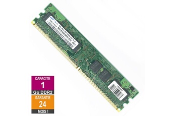 Barrette Mémoire Samsung Barrette Mémoire 1Go Ram Ddr2 Samsung M378T2863Rzs-Ce6 Dimm Pc2-5300U 1Rx8