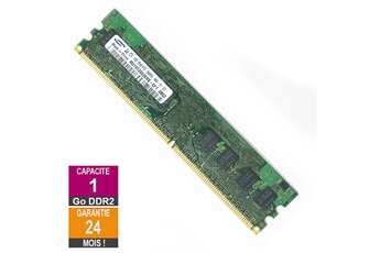 Barrette Mémoire Samsung Barrette Mémoire 1Go Ram Ddr2 Samsung M378T2863Ehs-Cf7 Dimm Pc2-6400U 1Rx8