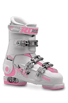 chaussures de ski alpin roces chaussures de ski idea free filles blanc/rose