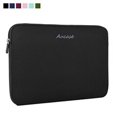 Housse Ordinateur 15,6 Pouces – Gris – Résistante à L'eau, Rembourrée – Pour MacBook Pro, HP, Lenovo, Dell – Avec Poche Accessoires