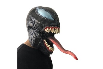 Autres jeux créatifs AUCUNE Cosplay masque de venin fondant le visage latex costume halloween prop effrayant masque jouet