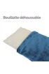 Vivezen Bouillotte chauffante ou refroidissante 10 x 22 cm déhoussable pour toutes parties du corps - Bleu - photo 2