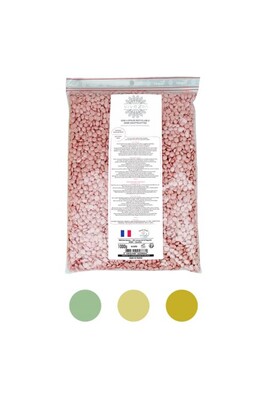 Accessoire épilation Vivezen Gouttelettes, perles de cire à épiler pelable et recyclable - 100% fait en France - Rose