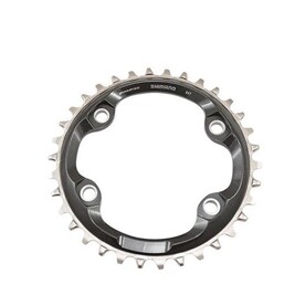 Plateau VTT Mono Diamètre 76mm Exter 30 Dents Noir 4 Branches Alu 7075 - Compatible SRAM XX1