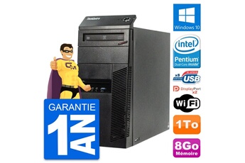 PC De Bureau Lenovo PC Tour Lenovo Thinkcentre M83 Intel G3220 Ram 8Go Disque 1To Windows 10 WiFi