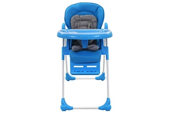Chaises hautes et réhausseurs bébé GENERIQUE Icaverne - chaises pour enfants sublime chaise haute pour bébé bleu et gris