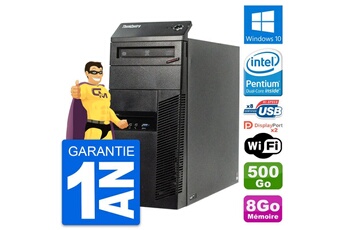 PC De Bureau Lenovo PC Tour Lenovo Thinkcentre M83 Intel G3220 Ram 8Go Disque 500Go Windows 10 WiFi