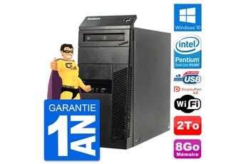 PC De Bureau Lenovo PC Tour Lenovo Thinkcentre M83 Intel G3220 Ram 8Go Disque 2To Windows 10 WiFi