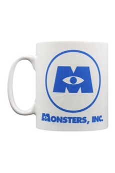 tasse et mugs disney monsters inc tasse pixar logo blanc