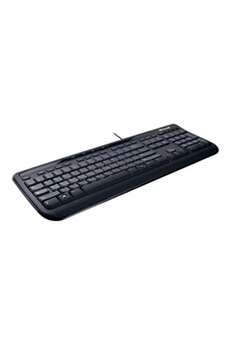 Ensemble clavier et souris Microsoft Bureau filaire 600 for Business - Ensemble clavier et souris - USB - Allemand - noir