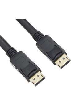 Montage et connectique PC LOGILINK CV0077 Câble DisplayPort 1.2 Ultra HD 3D 4K2K/60Hz Noir