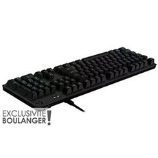 Acheter Gaming G512 - Clavier - backlit - USB - AZERTY - Français - commutateur : GX Blue - carbone Très bon état - 155,71 € Gaming G512 - Clavier - backlit - USB - AZERTY - Français - commutateur : GX Blue - carbone Très bon état - Logitech reconditionné disponible sur Darty