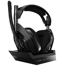 Casque gaming sans fil A50 Noir + Station d'accueil pour Xbox