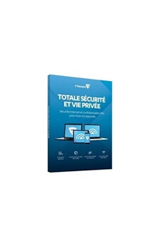 Logiciel F-secure TOTAL - Sécurité Internet & confidentialité VPN pour smartphones, tablettes, PC & MAC - 5 appareils / 1 an - FCFTBR1N005FR