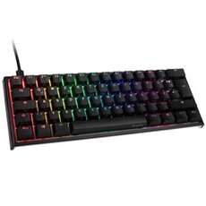 ducky one 2 mini gaming clavier, mx-speed silver, rgb-led, noir noir