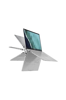 PC portable ASUSTeK COMPUTER ASUS Chromebook Flip C434TA AI0030 - Conception inclinable - Intel Core i5 - 8200Y / jusqu'à 3.9 GHz - Chrome OS - UHD Graphics 615 - 8 Go RAM - 32