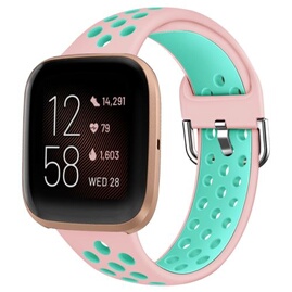 Bracelets connectés OEM Bracelet Sport en Silicone Bicolor