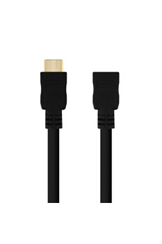Câble rallonge HDMI Mâle vers HDMI Femelle Retour audio/video 4K 1.5m Noir