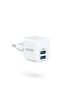 Anker Chargeur pour téléphone mobile PowerPort Mini 2 Ports USB