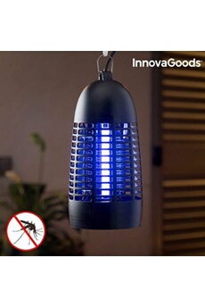 anti-moustiques innovagoods lampe anti-moustiques kl-1600 4w noire