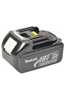 Chargeur et batterie Makita BL1830 (638409-2) Batterie lithium-ion 18.0 V 3.0 Ah - Véritable