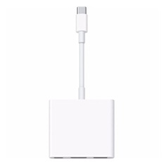 Gen Uine Pour Usb-C Av Numérique Apple Multiport Adaptateur Mj1K2Am / A Hdmi Et Usb Nouveau Blanc MK8096