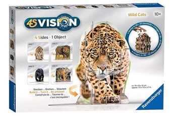 Autres jeux créatifs Ravensburger Kit créatif ravensburger 4s vision marvel wild cats