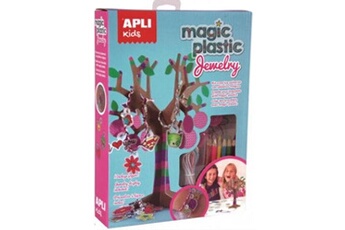 Autres jeux créatifs Apli Kit créatif apli plastique magique et porte bijoux