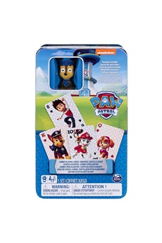 Figurine pour enfant Spin Master Spin master 6044336 - paw patrol jumbo jeux de cartes + figurine chase