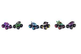 Véhicules miniatures Monster Jam Pack de 2 voitures monster jam 1:64 modèle aléatoire