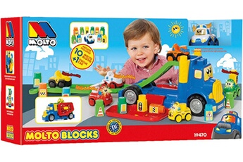 Autres jeux d'éveil Molto Molto - camion avec blocks et voitures