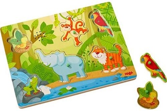 Jouet musical d'éveil Haba Puzzle musical haba in the jungle