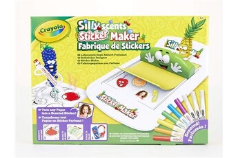 Autres jeux créatifs Crayola Kit creative crayola fabrique de stickers parfumés