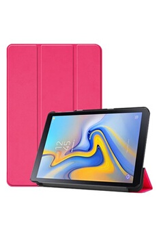 Housse Tablette XEPTIO Etui Samsung Galaxy TAB A 8 2019 4G/LTE Smartcover pliable rose avec stand - Housse coque de protection New Galaxy TAB A 8.0 2019 SM-T290 / SM-T295 -
